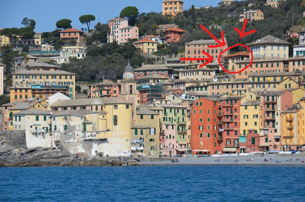 Bed and Breakfast L'Andirivieni Camogli Exterior foto